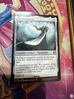 The Masamune - 264 - Magic: Final Fantasy MTG - Rare - Regular - Sepiroth - Image 1