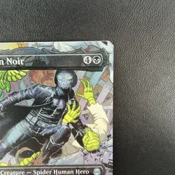 MTG Universes Beyond: Spider-man Spider-Man Noir Borderless 0204 LP/NM - Image 4