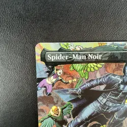 MTG Universes Beyond: Spider-man Spider-Man Noir Borderless 0204 LP/NM - Image 5