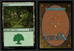 ***Forest Upside Down Misprint*** MTG Magic 2021 Magic Kid Icarus - Image 1