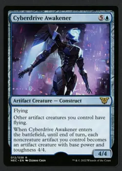 ***Cyberdrive Awakener No Stamp Misprint*** MTG Commander Magic Kid Icarus - Image 1