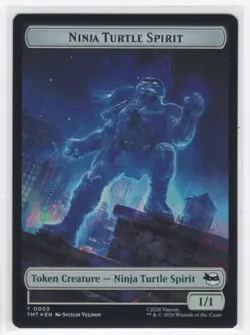 #3 / 8 2026 Teenage Mutant Ninja Turtles Ninja Turtle Spirit / Food Token FOIL - Image 2