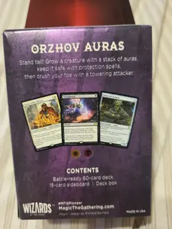 MTG Magic Orzhov Auras Pioneer Challenger Deck 2021 Factory Sealed *SeePics* - Image 3
