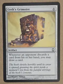 Geth's Grimoire - Darksteel - Near Mint | MTG - Image 1