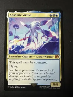 MTG Final Fantasy Absolute Virtue M 0212 FIN EN MYTHIC NM - Image 1
