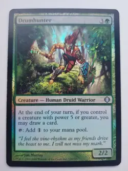 MTG Drumhunter Foil (2008) Shards Of Alara, LP - Image 1