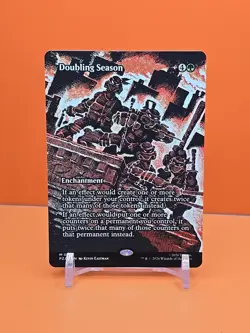 🟢🟢 2026 MTG TMNT SOURCE MATERIAL DOUBLING SEASON #11 BORDERLESS UNPLAYED 🟢🟢 - Image 1