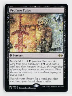 Profane Tutor R Modern Horizons 2 97 NM - Image 1