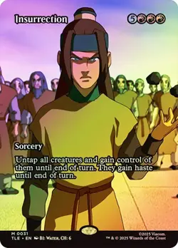 Insurrection Foil Borderles Avatar: The Last Airbender NM MTG - Image 1