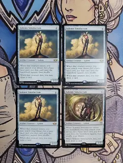 4x Solemn Simulacrum - NM/M Mixed Sets C20 TDC MTG Magic - Image 1