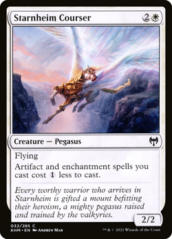 STARNHEIM COURSER X 4 N/M- KALDHEIM MAGIC THE GATHERING - Image 1