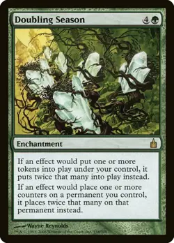 MTG Doubling Season - 158 / English / Moderately Played - Image 1