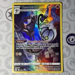 Pokemon TCG Chandelure Lost Origin Trainer Gallery Ultra Rare TG04/TG30 - Image 1