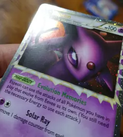 Espeon 81/90 Prime HGSS Undaunted Holo Pokemon Card LP - Image 3