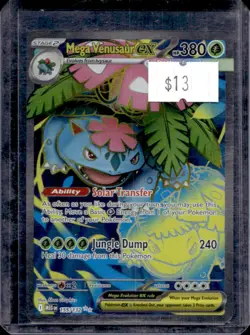 2025 Pokemon Mega Evolution Venusaur ex Ultra Rare #155/132 - Image 1