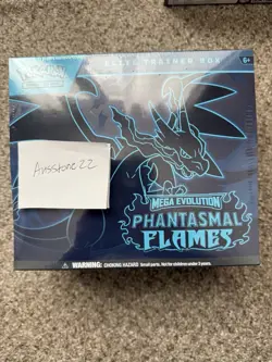 Pokemon Phantasmal Flames Elite Trainer Box ETB Factory Sealed - Image 1