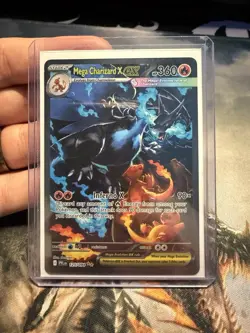 Pokemon Charizard EX 125/094 Mega Phantasmal Flames Illustration Rare Holo - Image 1