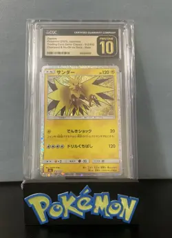 2023 Pokemon Zapdos, TCG Classic Charizard & Ho-oh ex Deck Holo, PRISTINE 10 - Image 1