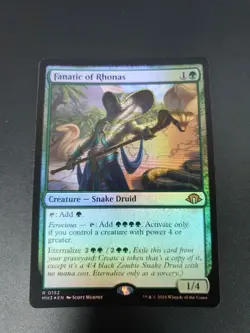MTG Fanatic of Rhonas - Modern Horizons 3 (MH3) Plus Token - Image 2