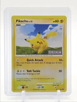PIKACHU 2008 POKEMON D & P MAJESTIC DAWN REVERSE HOLO 70/100 Q1282 - Image 1