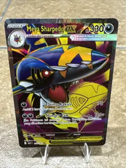 Pokemon TCG Bahasa Indonesia Language Mega Sharpedo ex FA MA2 125/103 SR - Image 2