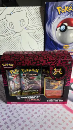 Pokemon Champion's Path Pin Collection Motostoke Gym SEALED - Image 1