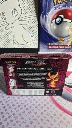 Pokemon Champion's Path Pin Collection Motostoke Gym SEALED - Image 2