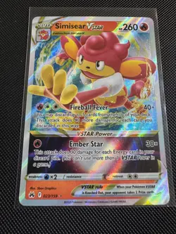 Crown Zenith Pokemon TCG Simisear VSTAR - Image 1