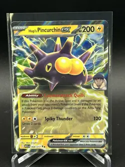 Pokemon TCG Hop's Pincurchin EX 068 Ascended Heroes NM - Image 1