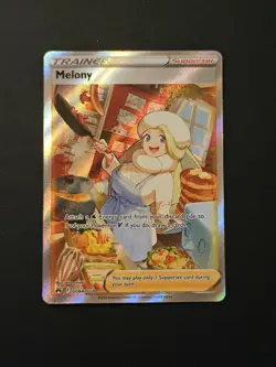 Melony ⭐ GG64/GG70 Holo Rare Ultra Crown Zenith Galarian Gallery Pokemon NM - Image 1