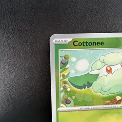 Cottonee 007/131 Master Ball Pattern Prismatic Evolutions Pokemon TCG LP/NM - Image 4