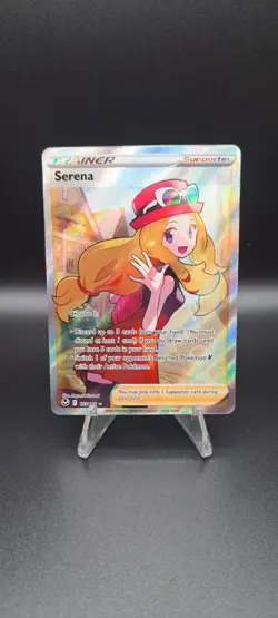 Pokemon TCG SWSH Silver Tempest Serena Full Art Trainer 193/195 - Image 1