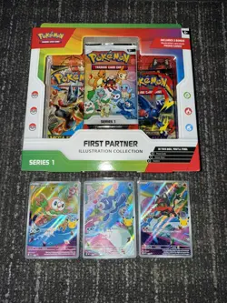 Pokemon 30th Anniversary First Partner Illustration Collection and a Alola set - Image 1