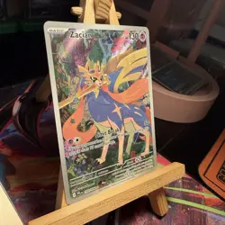 Zacian 100/094 Phantasmal Flames Illustration Rare Full Art Pokemon TCG MINT - Image 2