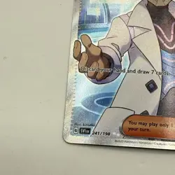 Pokemon Professor's Research 241/198 SV01: Scarlet & Violet Base Set Holo NM - Image 4