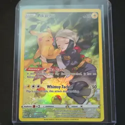 Pokemon Pikachu TG05/TG30 Ultra Rare Holo Full Art Lost Origin Trainer Gallery - Image 1