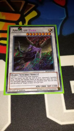 1X ANGEL OF ZERA MP14-EN116 SECRET 1ST NEAR MINT YUGIOH - Image 1