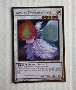 Armades, Keeper of Boundaries (JOTL-EN045) Secret Rare - Unlimited Edition - LP - Image 1