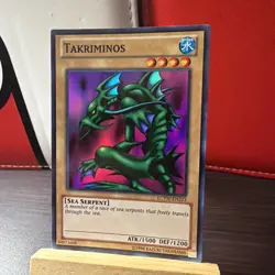 Yugioh Super Rare Takriminos #LCYW-EN223 + BONUS HOLO - Image 1