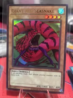 Giant Red Seasnake LCKC-EN097 Ultra Rare NM - Image 1