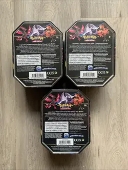 Pokemon TCG Crown Zenith Tin Set of 3 Galarian Articuno Zapdos Moltres SEALED - Image 2