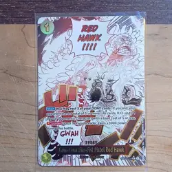 Gum-Gum Fire-Fist Pistol Red Hawk OP11-114 One Piece - Image 2