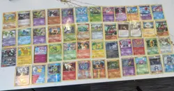 Pokemon TCG 47 Card Lot included Pikachu - Image 1