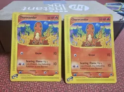 Pokemon TCG Charmander Expedition Base Set, Card 98/165, Regular Common - Image 1
