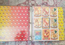 Vintage Pokemon Binder With Topps, Movie, Holos, Charizard And Vintage- 63 Cards - Image 4