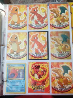 Vintage Pokemon Binder With Topps, Movie, Holos, Charizard And Vintage- 63 Cards - Image 5
