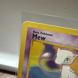 Pokemon Mew TCG Black Star Promos Card 8 Regular Promo, RAW, LP - Image 2