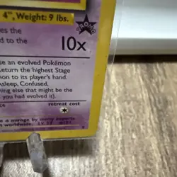 Pokemon Mew TCG Black Star Promos Card 8 Regular Promo, RAW, LP - Image 5