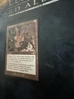 MTG Nemesis Nemesis Tangle Wire LP Magic The Gathering Card - Image 3