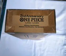 One Piece TCG 2nd Japanese Anniversary Set Sealed- ENGLISH CARDS - Image 1